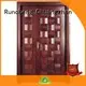 High-quality wooden double doors composited company for villas 1
