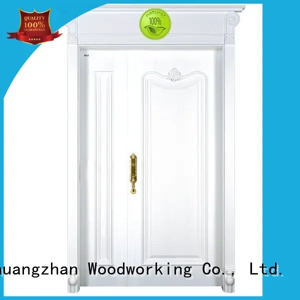 Latest hardwood double doors composited factory for hotels 1