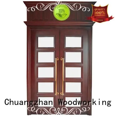 Best double entrance doors composited factory for indoor 1