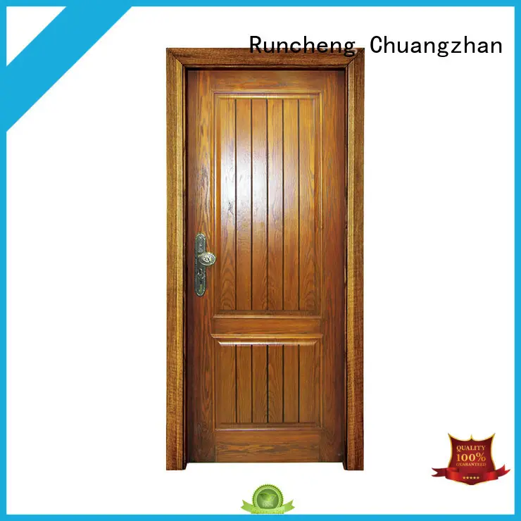 Runcheng Chuangzhan Top custom exterior doors suppliers for hotels 1