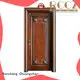 Custom solid wood front doors company for offices 1
