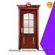 Runcheng Chuangzhan white glass exterior door supply for homes 1