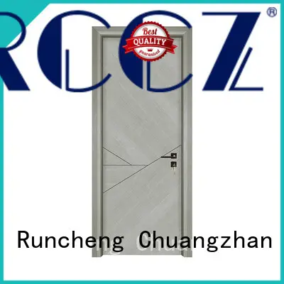 Runcheng Chuangzhan New real wood interior doors manufacturers for homes 1