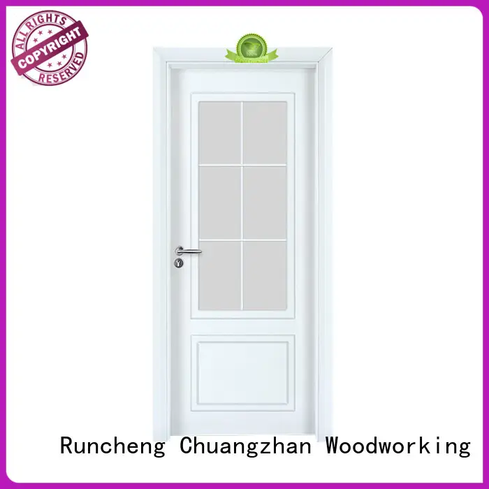 Runcheng Chuangzhan Latest paint interior wood doors suppliers for villas 1