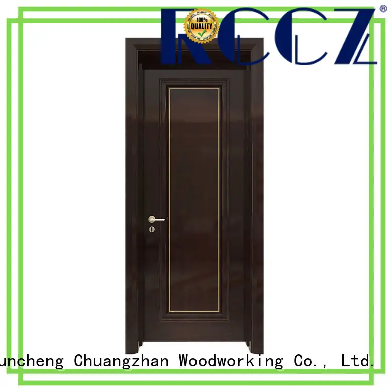 Best modern wood door supply for hotels 1