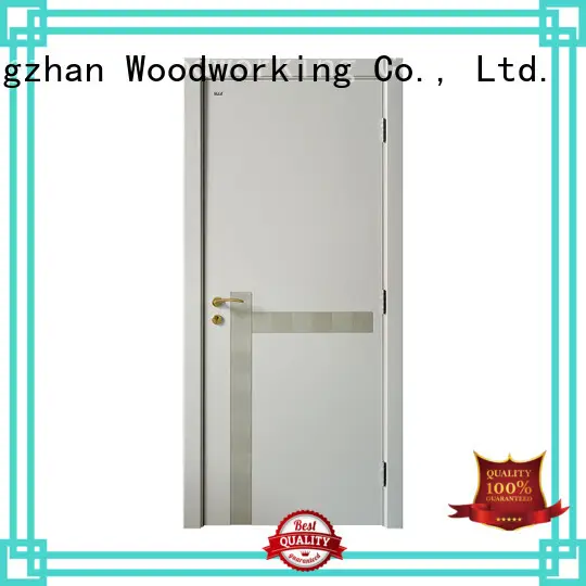 Runcheng Chuangzhan Custom single wood door design factory for hotels 1