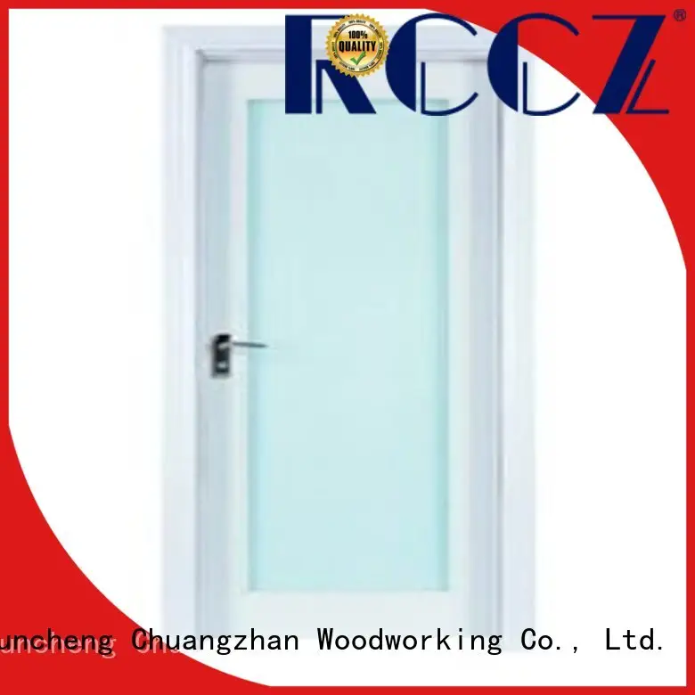 Runcheng Chuangzhan attractive wooden double glazed doors supply for hotels 1
