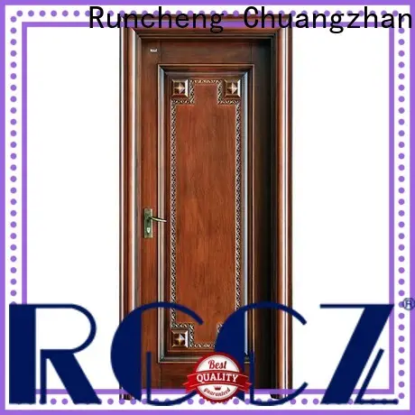 Runcheng Chuangzhan modern wooden moulded doors factory for indoor 1