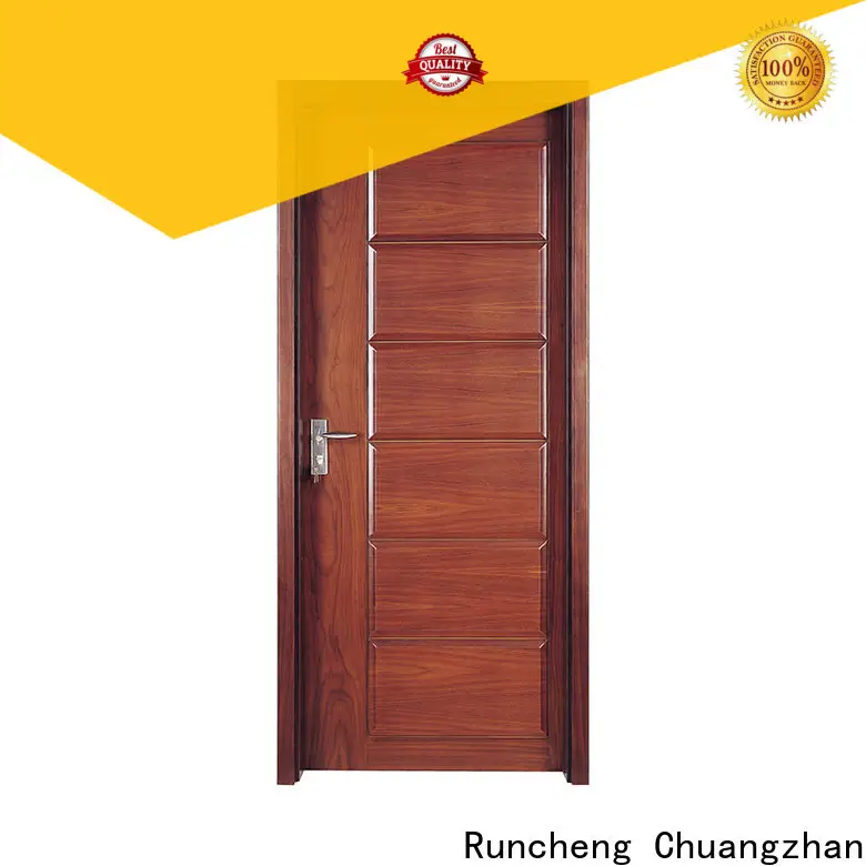 Runcheng Chuangzhan High-quality solid wood doors suppliers for indoor 1