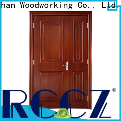 Runcheng Chuangzhan Wholesale exterior wood doors supply for indoor 1