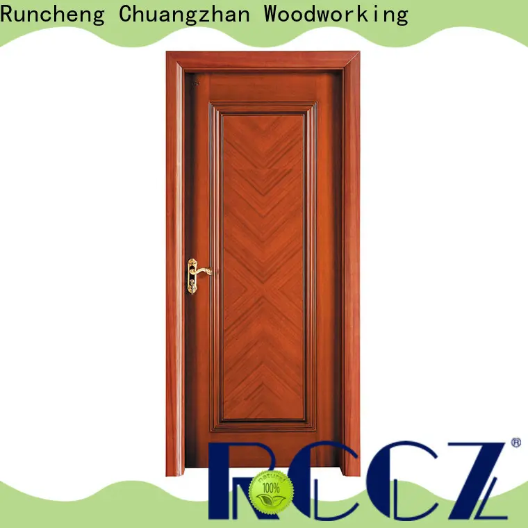 Runcheng Chuangzhan Top solid hardwood doors exterior factory for homes 1