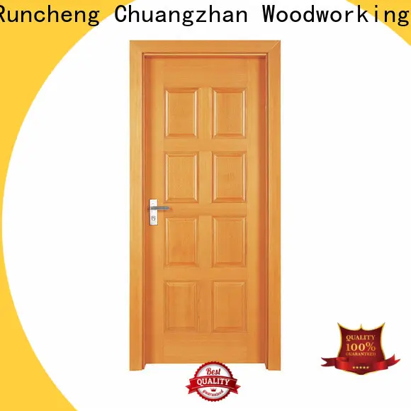 Runcheng Chuangzhan New wooden double door for business for villas 1