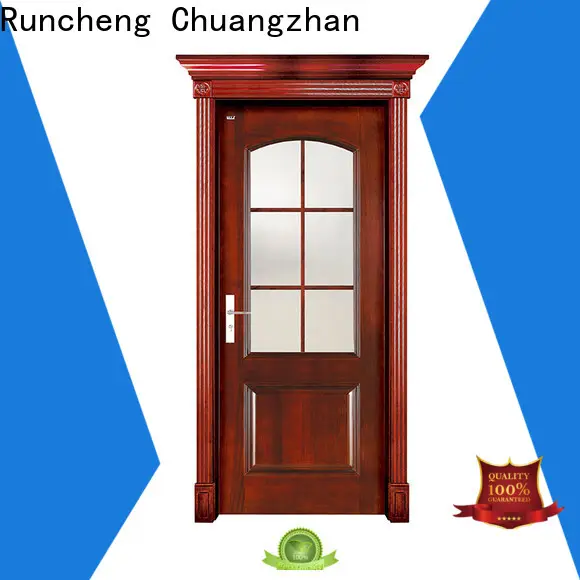 Runcheng Chuangzhan wooden door style factory for hotels 1