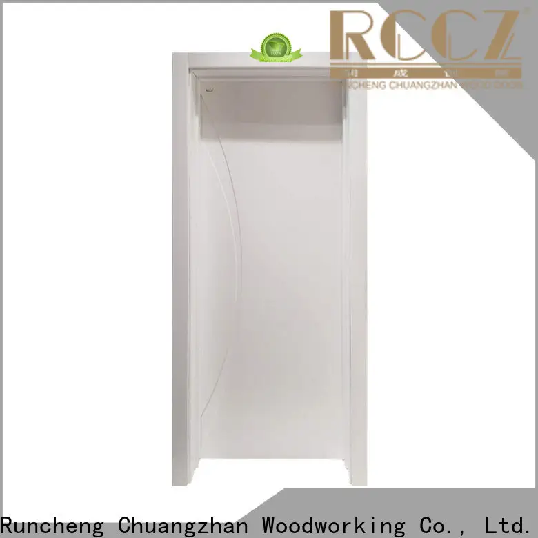 Runcheng Chuangzhan Best paint interior wood doors suppliers for offices 1