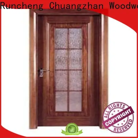 Latest wooden flush door price list design supply for villas 1