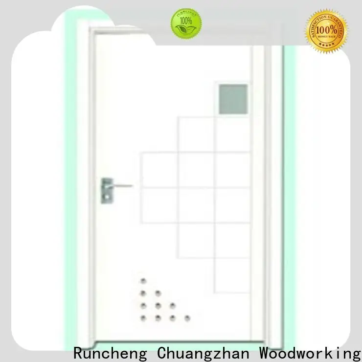 Runcheng Chuangzhan High-quality wooden flush door price company for hotels 1