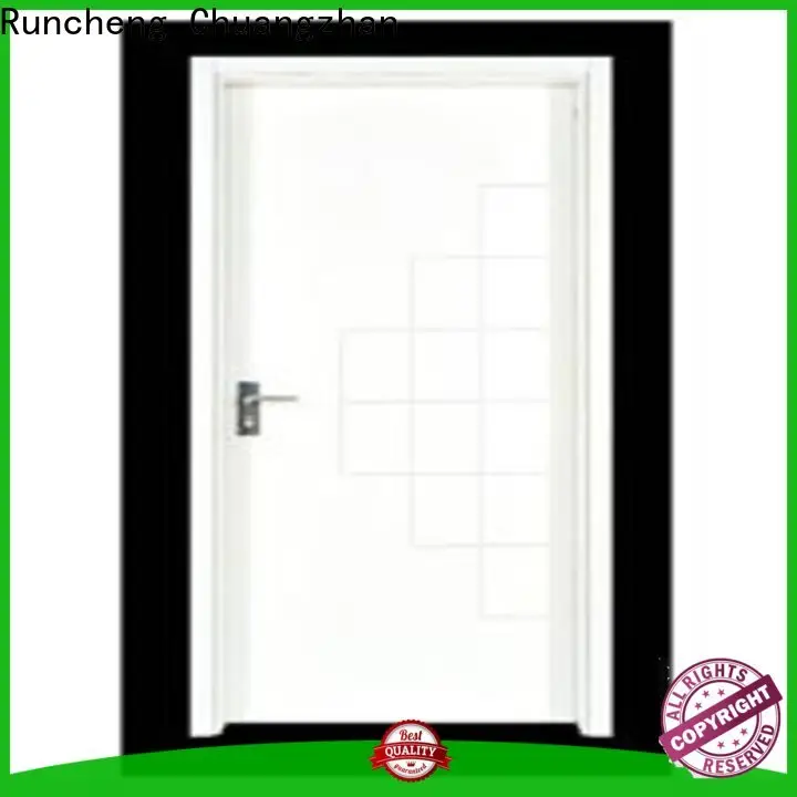 Runcheng Chuangzhan High-quality wooden flush door design manufacturers for homes 1