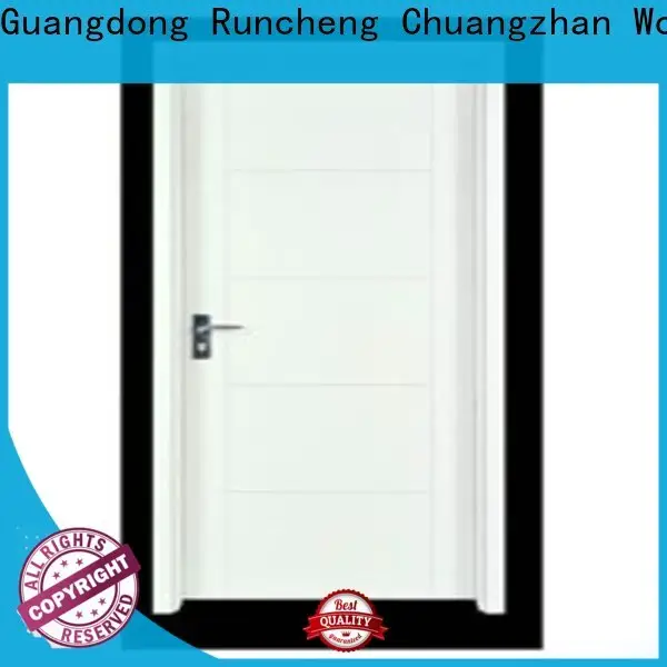 Custom solid wood flush door popular suppliers for villas 1