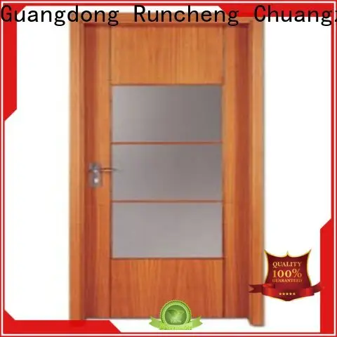 Runcheng Chuangzhan design wooden flush door price factory for offices 1