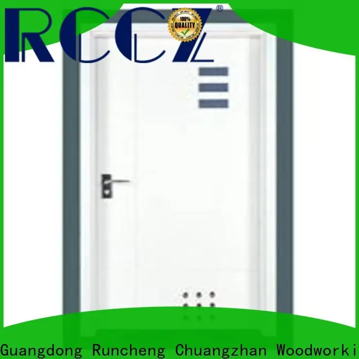 High-quality solid wood flush door design supply for hotels 1
