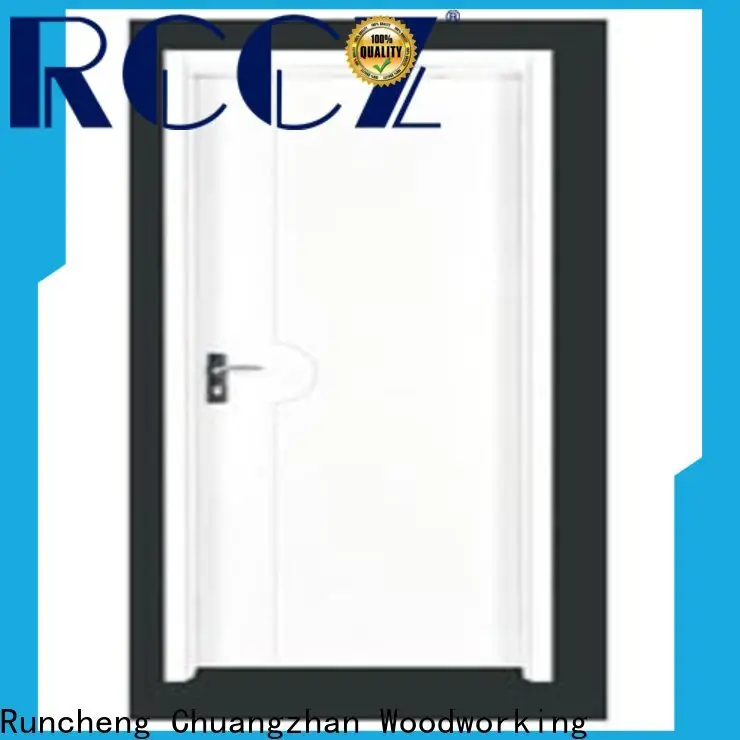 Runcheng Chuangzhan modern wooden flush door price list supply for offices 1