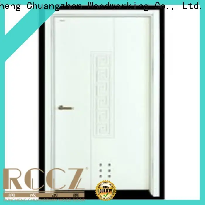 Runcheng Chuangzhan modern solid wood flush door factory for villas 1