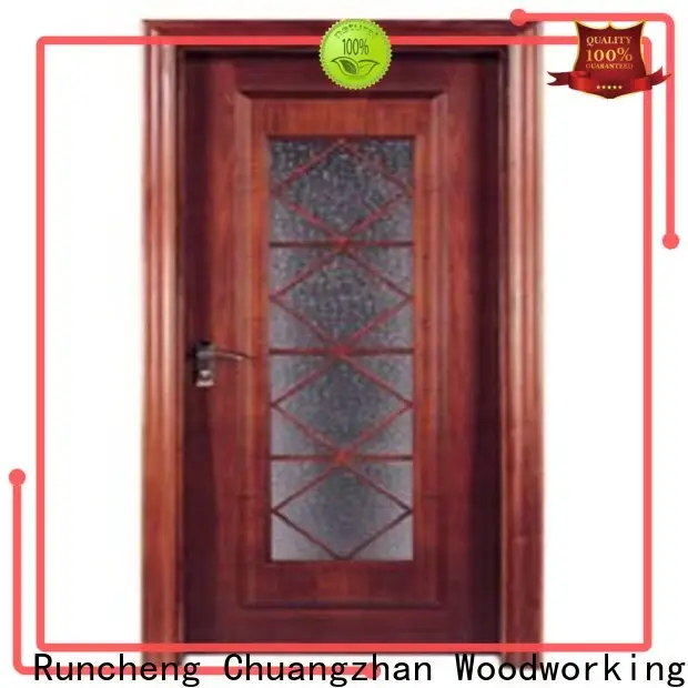 Top wooden double glazed doors factory for indoor 1