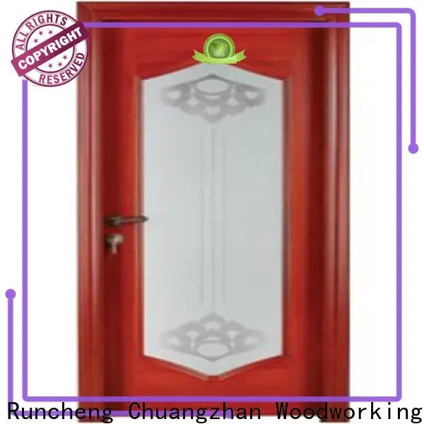 Runcheng Chuangzhan Wholesale wooden glazed internal doors suppliers for indoor 1