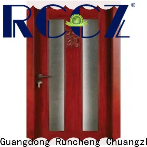 Runcheng Chuangzhan Top hardwood glazed doors manufacturers for offices 1