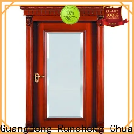 Runcheng Chuangzhan Top wood veneer door supply for homes 1