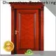 Custom wood veneer door bathroom suppliers for homes 1