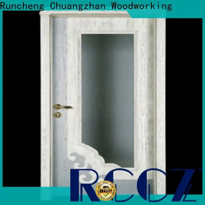 Runcheng Chuangzhan Custom wooden door supply for homes 1