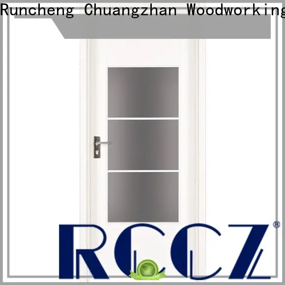 Runcheng Chuangzhan mdf solid mdf doors suppliers for hotels 1
