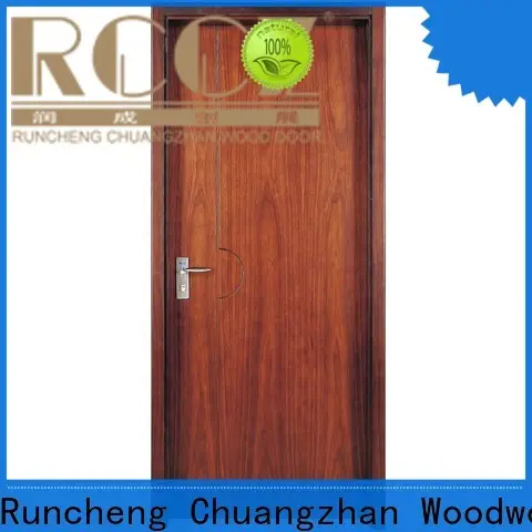 Runcheng Chuangzhan solid wood composite doors factory for villas 1