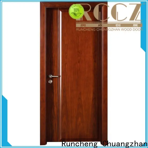Runcheng Chuangzhan wooden rosewood composite door manufacturers for indoor 1