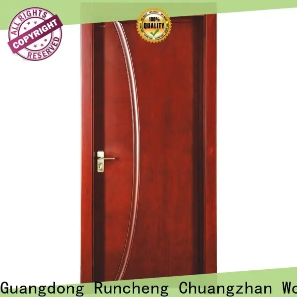 Runcheng Chuangzhan Latest wood composite front doors factory for villas 1