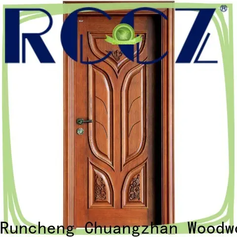 Runcheng Chuangzhan modern wooden moulded doors factory for hotels 1