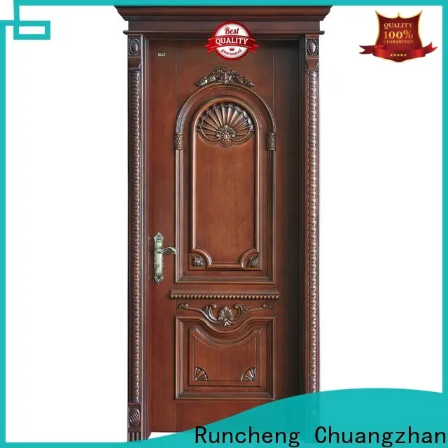 New rosewood composite door supply for indoor 1