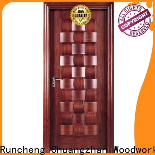 Runcheng Chuangzhan wooden moulded doors supply for offices 1