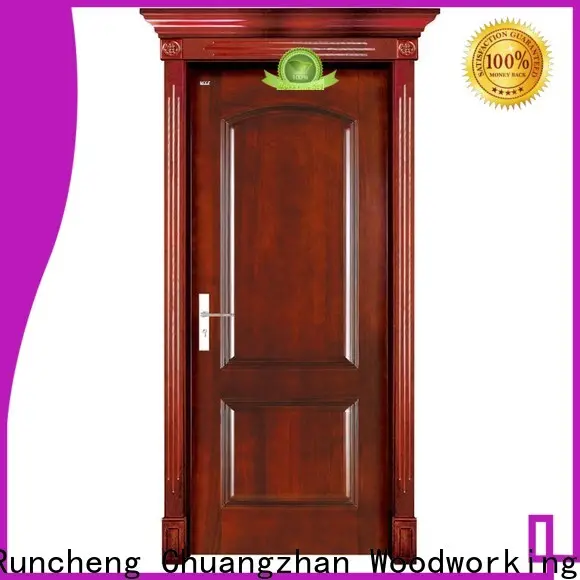Runcheng Chuangzhan interior wood door manufacturers for business for indoor 1