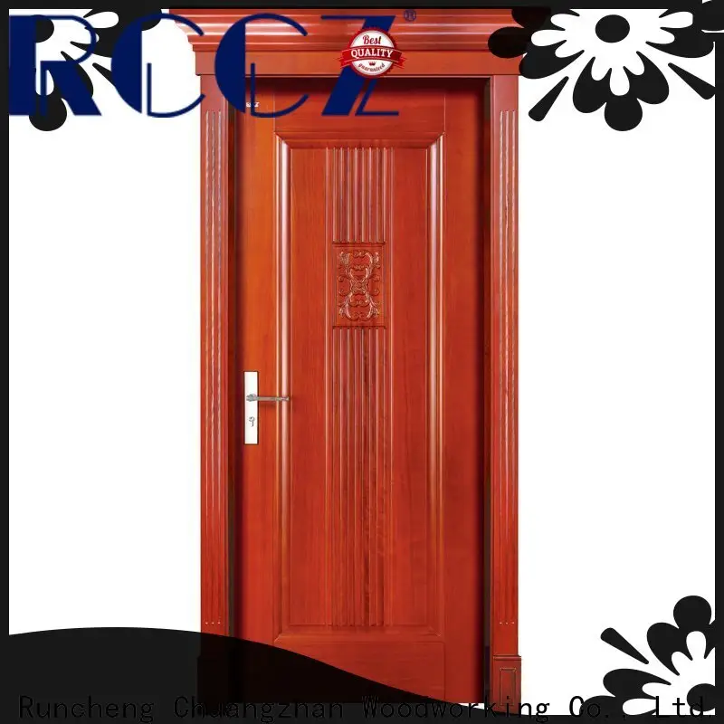 Runcheng Chuangzhan Best wood door manufacturers manufacturers for indoor 1