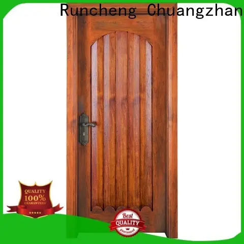 Runcheng Chuangzhan wooden interior wood doors for sale supply for villas 1