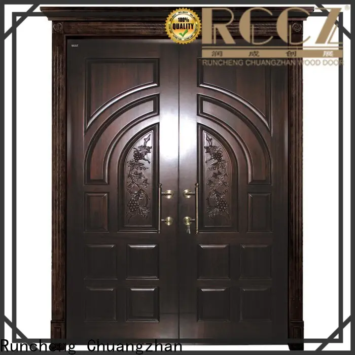 Runcheng Chuangzhan modern double entrance doors company for homes 1