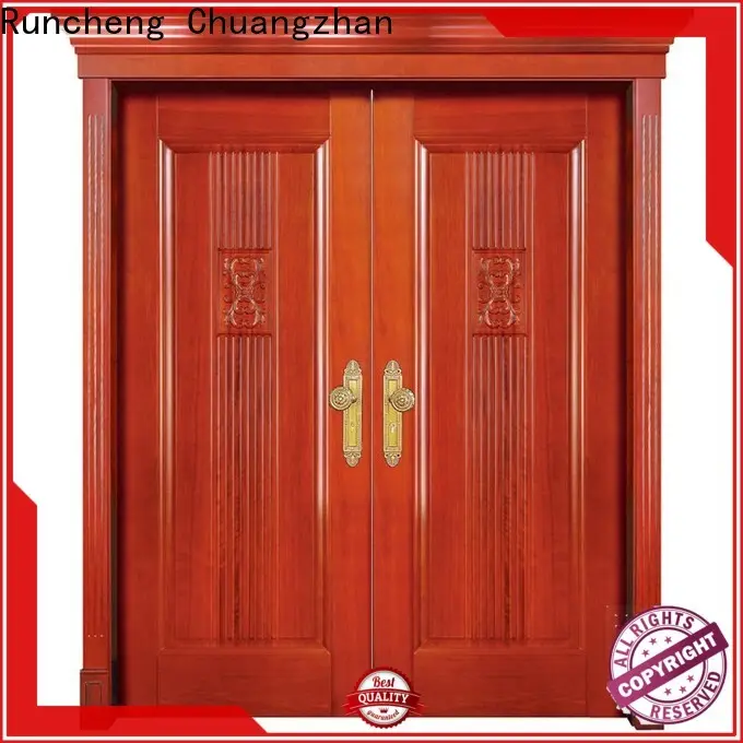 Runcheng Chuangzhan modern double front doors suppliers for offices 1