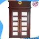 Runcheng Chuangzhan Best double door design in wood for business for indoor 1