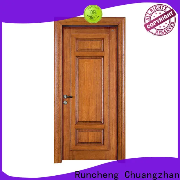 Runcheng Chuangzhan new wooden door for business for indoor 1
