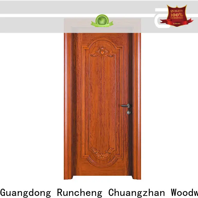 Runcheng Chuangzhan classic wood doors manufacturers for villas 1