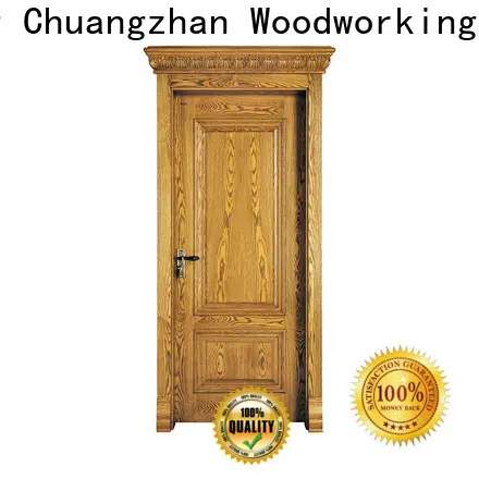 Runcheng Chuangzhan Best custom solid wood doors manufacturers for hotels 1