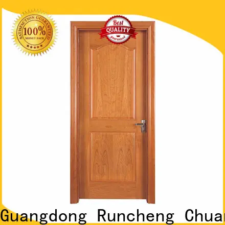 Custom solid wood interior doors factory for villas 1