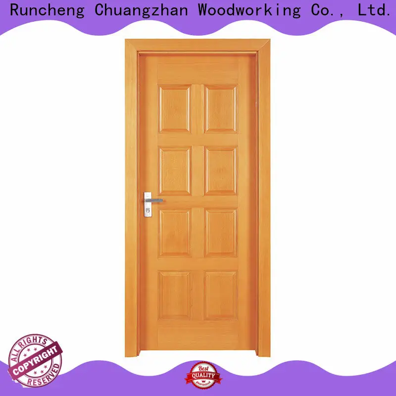 Latest wooden double door factory for offices 1